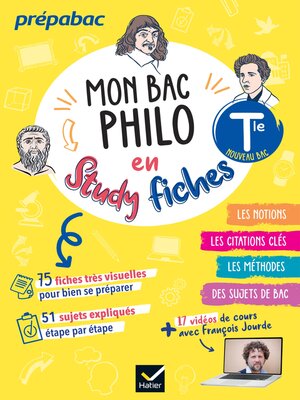 cover image of Mon bac philo en study fiches: Tle générale: Bac 2025